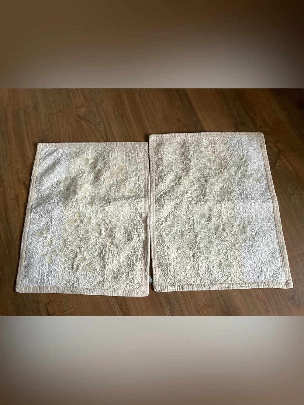 Bundle of 4  Quilted Standard Size Pillow Sham